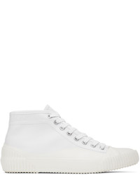 A.P.C. White Iggy High Top Sneakers