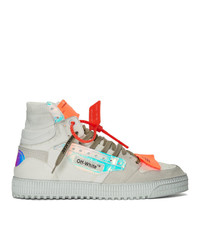 Off-White White Iridescent Off Court 30 Sneakers
