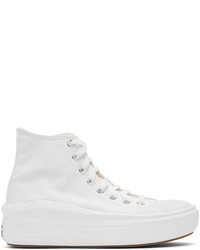 Converse White Move High Top Sneakers