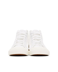 adidas Originals White Nizza Hi Sneakers