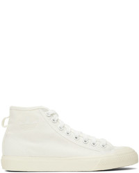 adidas Originals White Nizza Sneakers