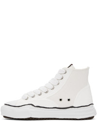 Miharayasuhiro White Peterson High Top Sneakers