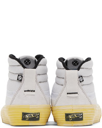 Vans White Sk8 Hi Notchback Sneakers