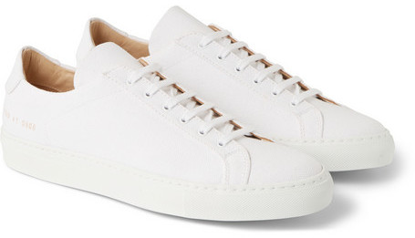 common projects canvas sneakers