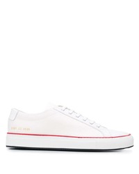 Common Projects Achilles Contrast Trim Lace Up Sneakers