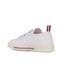 Thom Browne Canvas Lace Up Sneakers