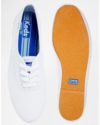 Keds Champion Canvas White Sneaker Shoes