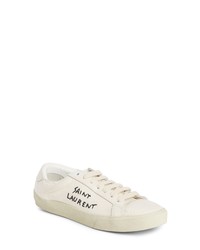Saint Laurent Court Classic Embroidered Sneaker