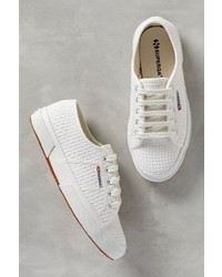 Superga Crochet Sneakers White 10 Sneakers
