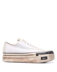 VISVIM Distressed Low Top Sneakers