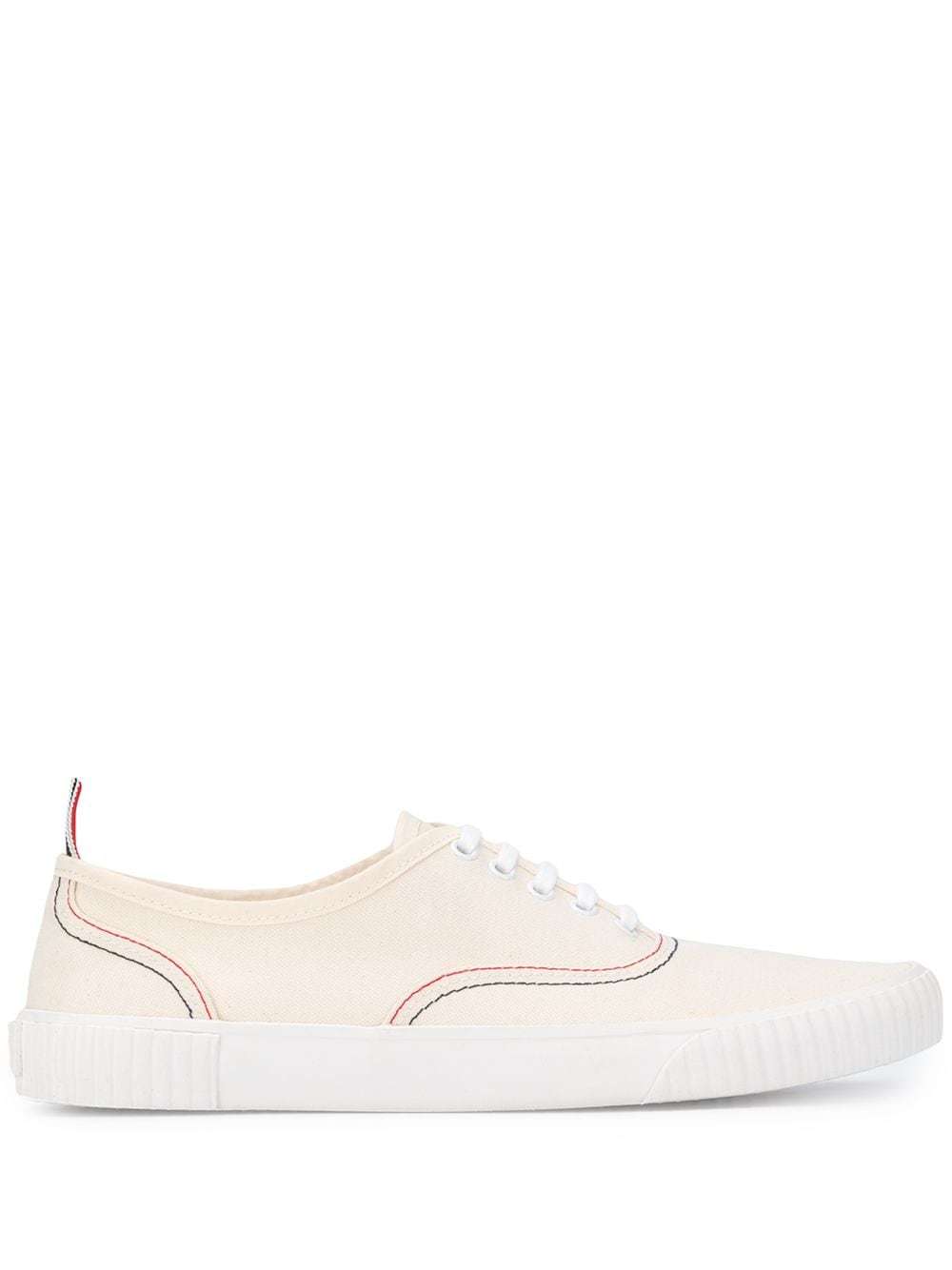 Thom Browne Heritage Low Top Sneakers, $420 | farfetch.com | Lookastic