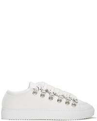 J.W.Anderson Jw Anderson White Canvas Sneakers