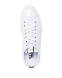 Karl Lagerfeld Kampus Canvas Low Top Sneakers