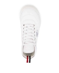 Thom Browne Lace Up High Top Sneakers