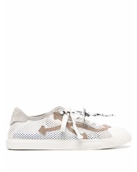 Off-White Mesh Panelled Low Top Sneakers