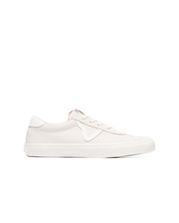 Vans Nude Epoch Sport Lx Leather And Canvas Sneakers