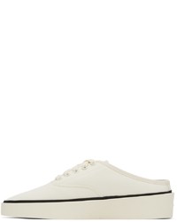 Fear Of God Off White Canvas 101 Backless Sneakers, $495 | Ssense |  Lookastic
