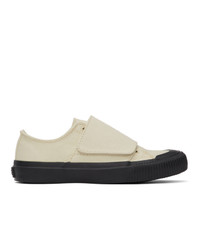 Ys Off White Canvas No 8 Sneakers