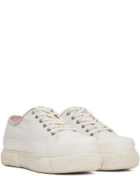 Both Off White Classic Platform Low Sneakers