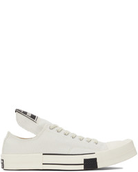 Rick Owens DRKSHDW Off White Converse Edition Turbodrk Chuck 70 Low Sneakers