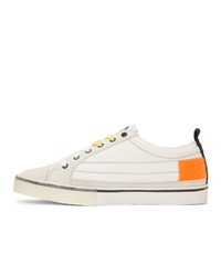 Diesel Off White D Velows Low Patch Sneakers