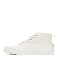 MAISON KITSUNÉ Off White New Sole High Top Sneakers