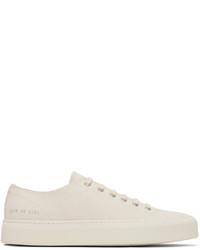 Common Projects Off White Tournat Low Sneakers