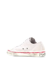 Marni Painted Canvas Sneakers