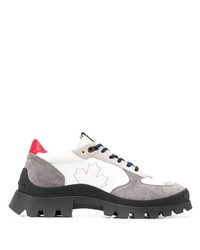 DSQUARED2 Panelled Lace Up Sneakers