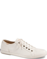 Keds Roster Ltt Off White Army Twill Lace Up Shoes