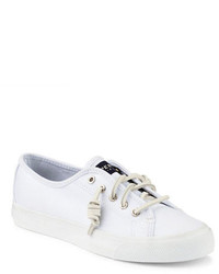 Sperry Seacoast White Canvas Sneakers