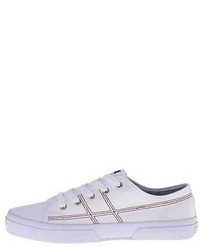 Tommy Hilfiger Shoes Rainelee Fashion Sneaker Lace Up Canvas White