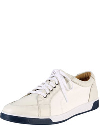 Cole Haan Vartan Sport Canvas Leather Sneaker White