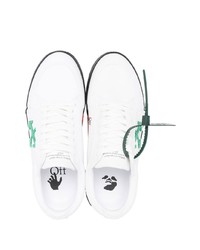 Off-White Vulcanized Arrows Motif Canvas Low Top Trainer
