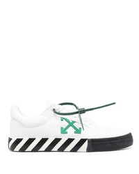 Off-White Vulcanized Arrows Motif Canvas Low Top Trainer