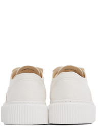 Undercoverism White Canvas Low Sneakers
