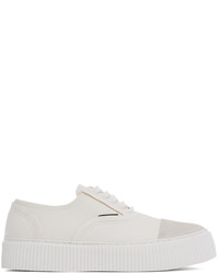 Undercoverism White Canvas Low Sneakers