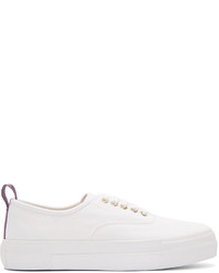 Eytys White Canvas Mother Sneakers