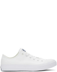 Converse White Chuck Taylor All Star Ii Ox Sneakers