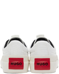 Hugo White Dyer Sneakers