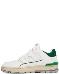 Axel Arigato White Green Area Lo Sneakers