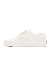 MAISON KITSUNE White Laced Sneaker