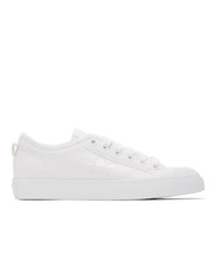 adidas Originals White Nizza Trefoil Sneakers