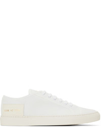 Common Projects White Recycled Nylon Tournat Low Sneakers