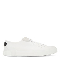 Givenchy White Tennis Light Low Sneakers