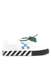 Off-White Zip Tie Lace Up Sneakers