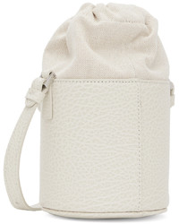 Maison Margiela Off White Mini Bucket Messenger Bag