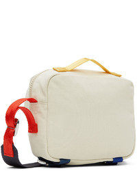 Ps By Paul Smith Off White Recycled Polyester Messenger Bag