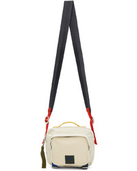 Ps By Paul Smith Off White Recycled Polyester Messenger Bag