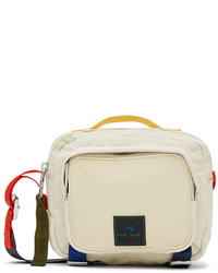 Ps By Paul Smith Off White Recycled Polyester Messenger Bag